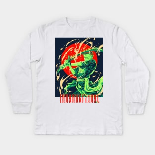 ZORO BADASS Kids Long Sleeve T-Shirt